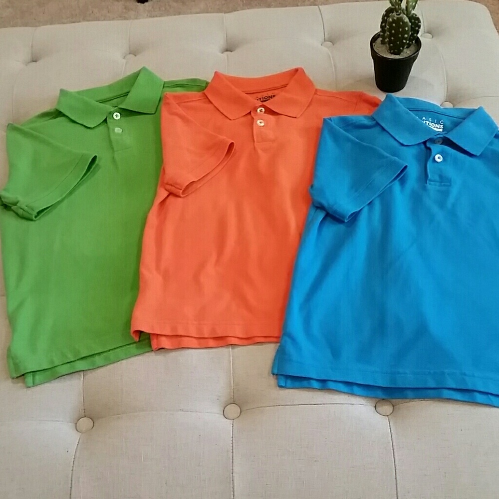 Polo shirts small 6/7